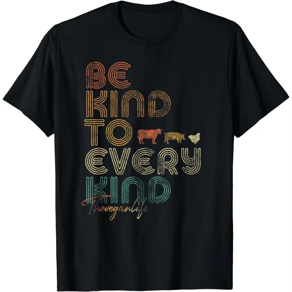 Vegan Power Vegan & Vegetarian Workout T-Shirt Classic Graphic Summer Men T-shirts Magazine Woman Casual Fashion Short-sleev