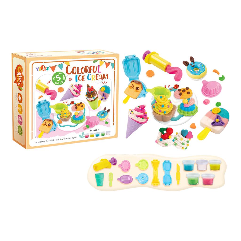 5 Color Simulation Handmade Toy Set Children's Handmade Gift