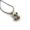 Les Trésors De Lily [J7228] - Black 'Skull' Designer Bracelet