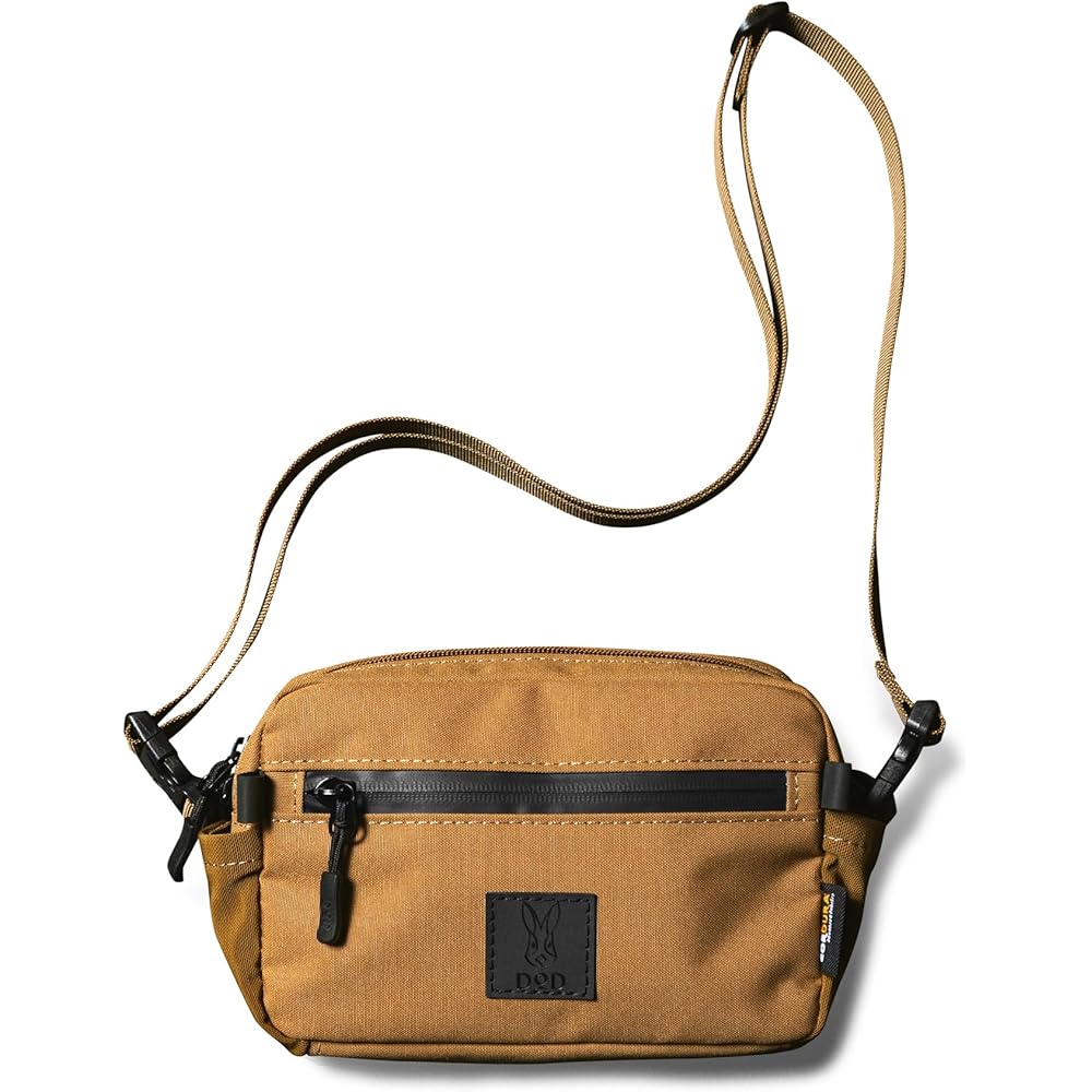 DOD Choco Body Bag CD, Water-Repellent, Lightweight, with Attachment Function, CORDURA, BA084-CA