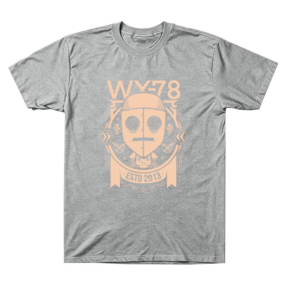 WX-78 Automaton Unisex T-shirt Don't Starve Together Graphic Print Tee Gaming Comfortable Pure Cotton Tops Women Men Y2K Clothes