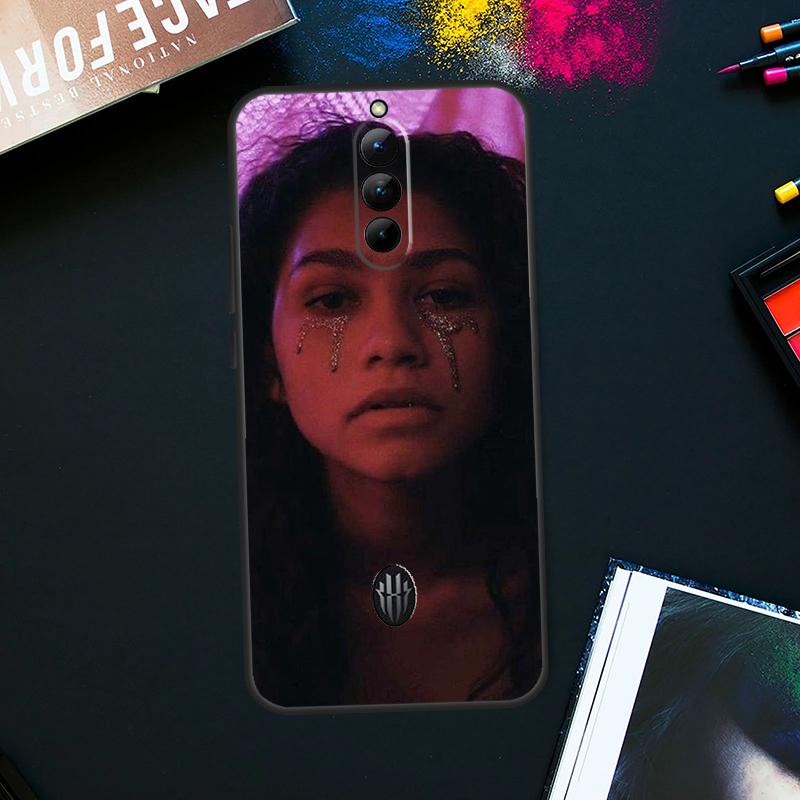 American TV Euphoria Zendaya Rue Case For ZTE Nubia Red Magic 9 Pro Plus RedMagic 8 8S Pro Plus 6 7 6S 7S Pro 5G 5S 6R Cover