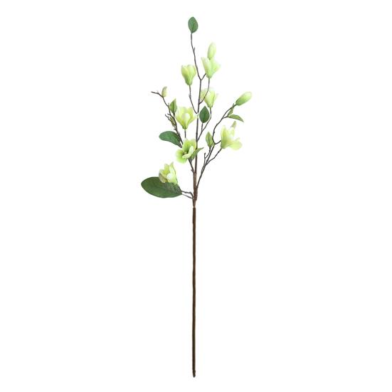 Simulation Magnolia No Watering Floral Arrangement Non-fading Fancy 9 Heads Branch Artificial Flowers for Bedroom