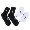 Unisex Sportsocken Atmungsaktiv Verdickt Trainingssocken Bequem Langlebig Reiten Tennis Outdoor-Sport Mittelhohe Socken
