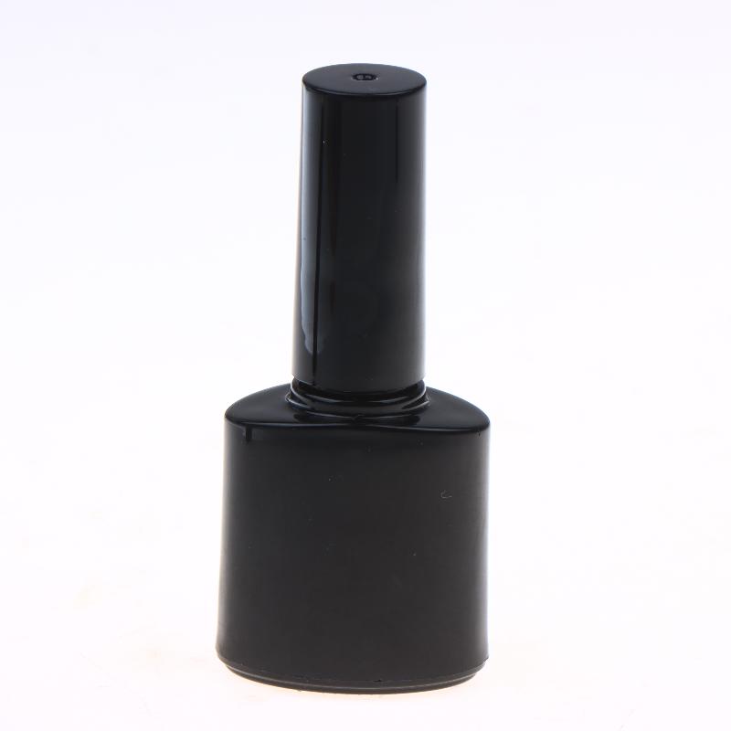 1Pcs Nail Plastic Bottles With Brush 5ML Empty Nail Polish Bottle Cosmetic Containers For Home DIY Nail Art Salon Use