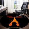 1 Stück Game of Thrones Büro Runder Teppich, Unter Bürostühlen Schlafzimmer Wohnzimmer Heimdekoration a0926083
