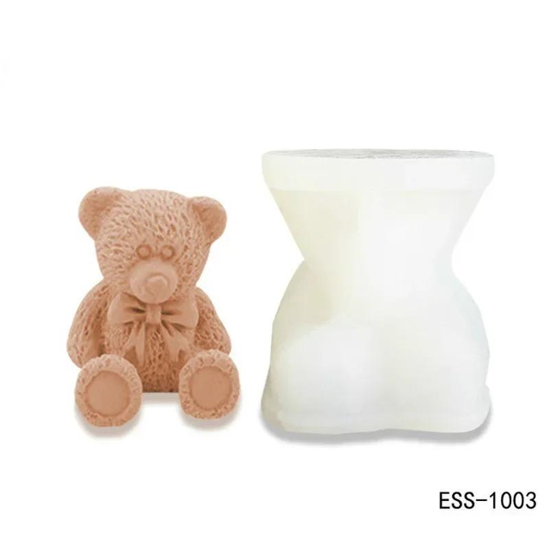 

Форма для льда Мусс Торт Силиконовая форма 3D Медведь Форма для кубиков льда Кола Кофе Молоко Чай 1003