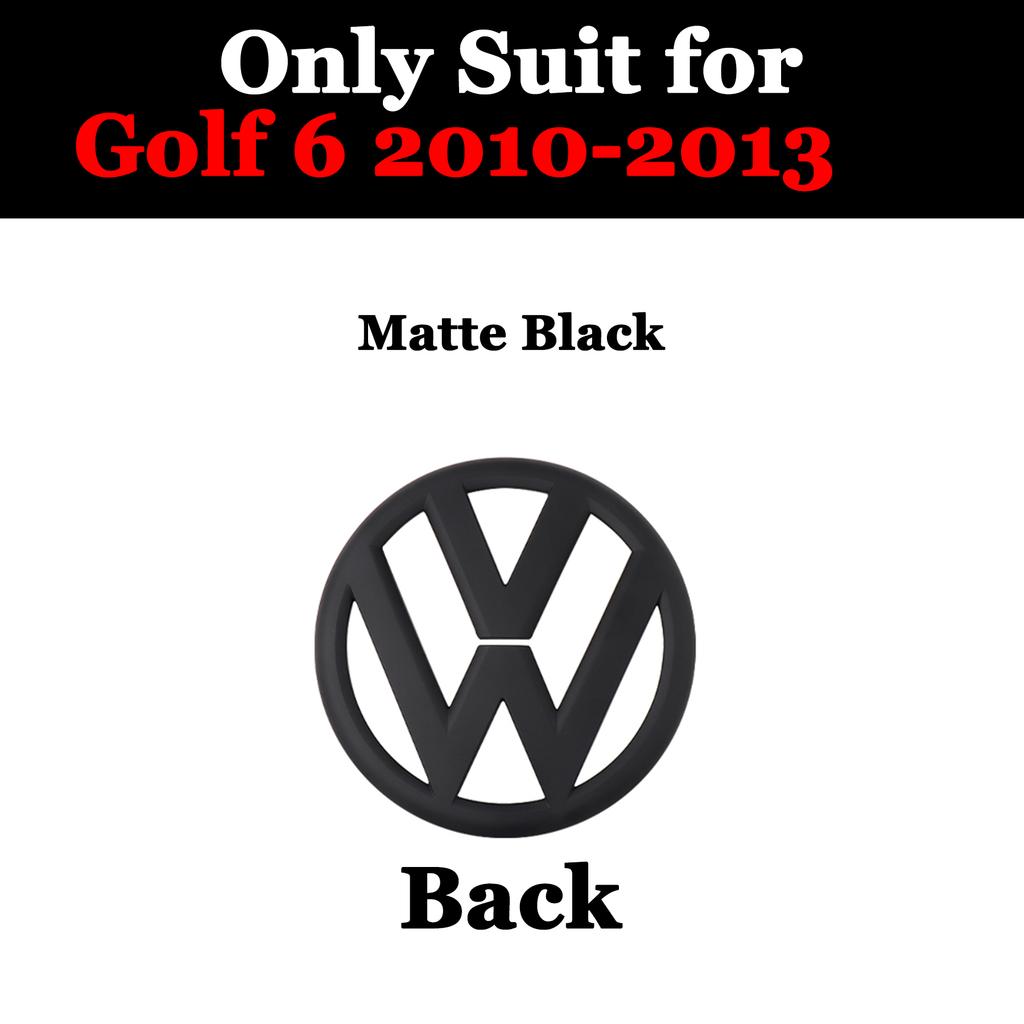 Pentru VOLKSWAGEN VW Emblema Capotă Față Mașină Portbagaj Spate Insignă 3D ABS Înlocuire Pentru Volkswagen VW Golf 6 MK6 2010 2011 2012 2013 Dec
