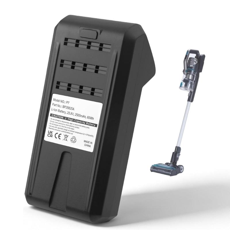 Upgraded 2500mAh Battery 29.6V Plastic Construction Replacement Power Suitable for Multiple Robotic Vacuum Models
