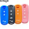 Silicone Car Cover Key Case Skin for Mazda 2 5 3 6 CX-3 CX-5 CX-7 CX-8 CX-9 Mazda3 Mazda6 Sch5 Demio X5 Holder 3 4 Button Remote