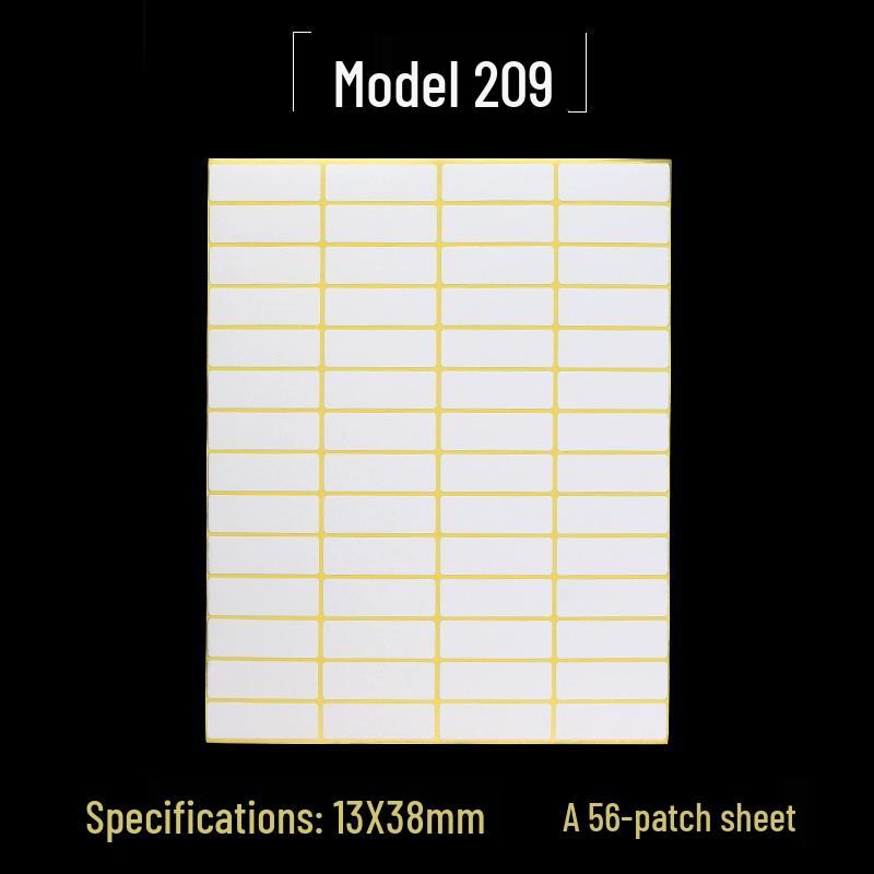 Adhesive Memo and Name Sticker Labels