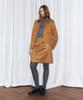 Brilmance Suede Midi Skirt [Camel]