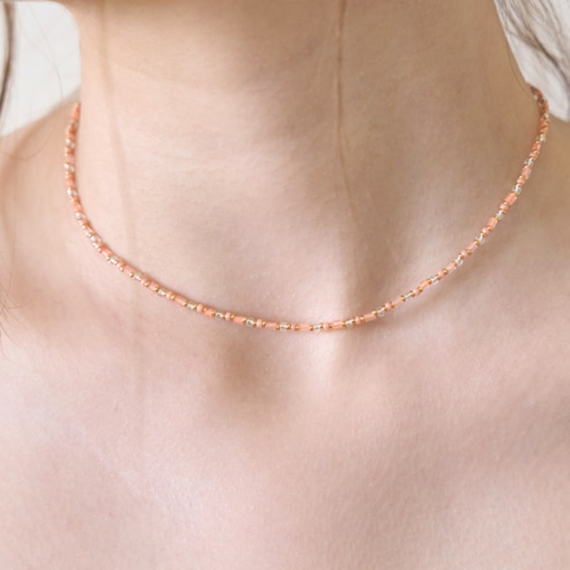 byweekend Pastel Beads necklace