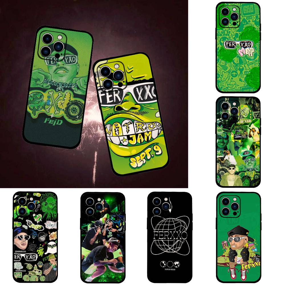 Singer F-Feid Ferxxo SIXDO Phone Case For IPhone 17 16 15 14 13 12 11 PRO MAX PLUS Mini TPU Soft To Skin-friendly Case