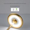 LED Touch Table Lamp - Minimalist Retro Cafe Style, USB Rechargeable