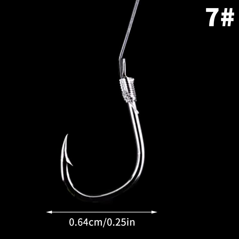 Haczyki Wędkarskie Z 5 Małymi Haczykami Przypony Krętlik Przynęty Wędkarskie Przynęta Haczyki Sznurowe 1#-10#