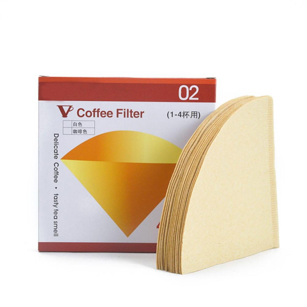 40 Stück/Packung Kaffeefilterpapier Tee-Ei Einweg-Filterpapiere für Drip-Kaffeemaschine Kaffeepulver-Filterbeutel Barista-Werkzeuge