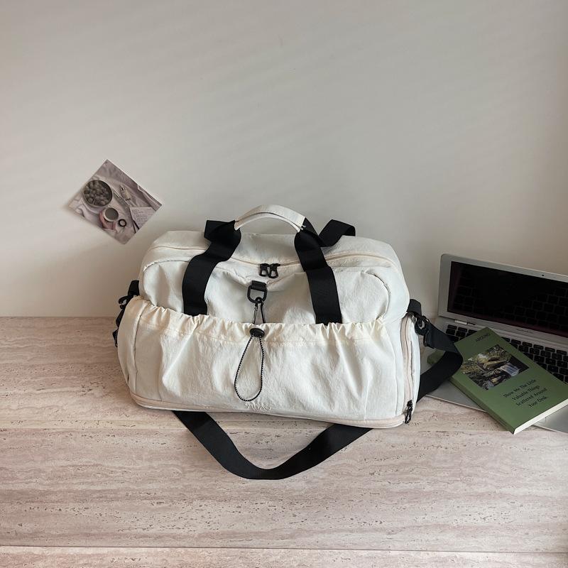 New Dry Wet Separation Fitness Handbag Large Capacity Short Trip Travel Storage Luggage Shoulder Crossbody Bag for Men Women