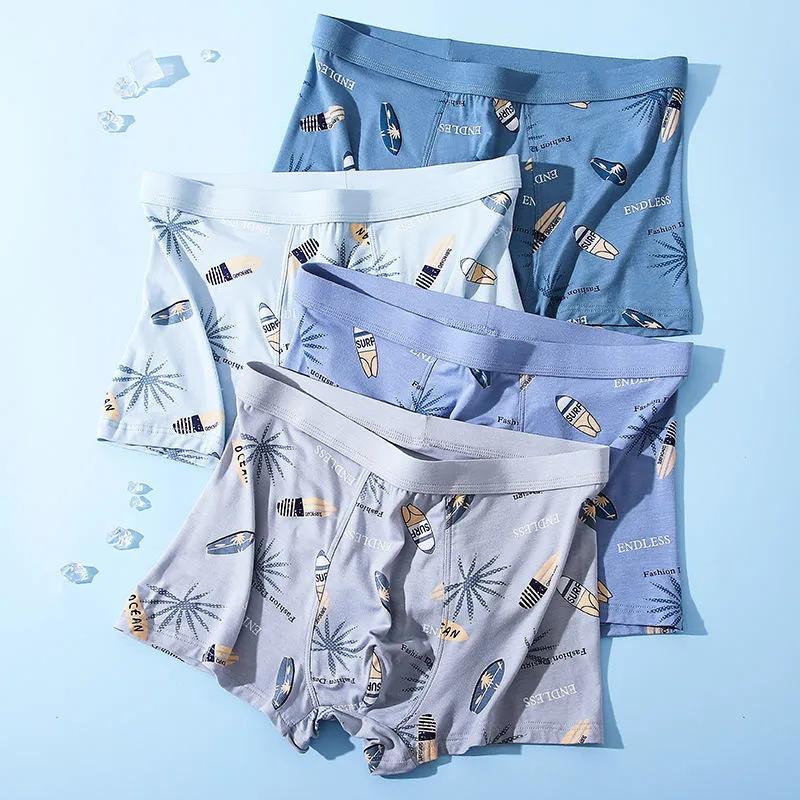 Men's Underwear Men's Boxer Shorts Teen Men's Underwear Quick Dry and Cool