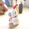 Cute Christmas Kabibala Pendant Plush Toy Doll Capybara Bag Hanging Ornament Keychain Doll