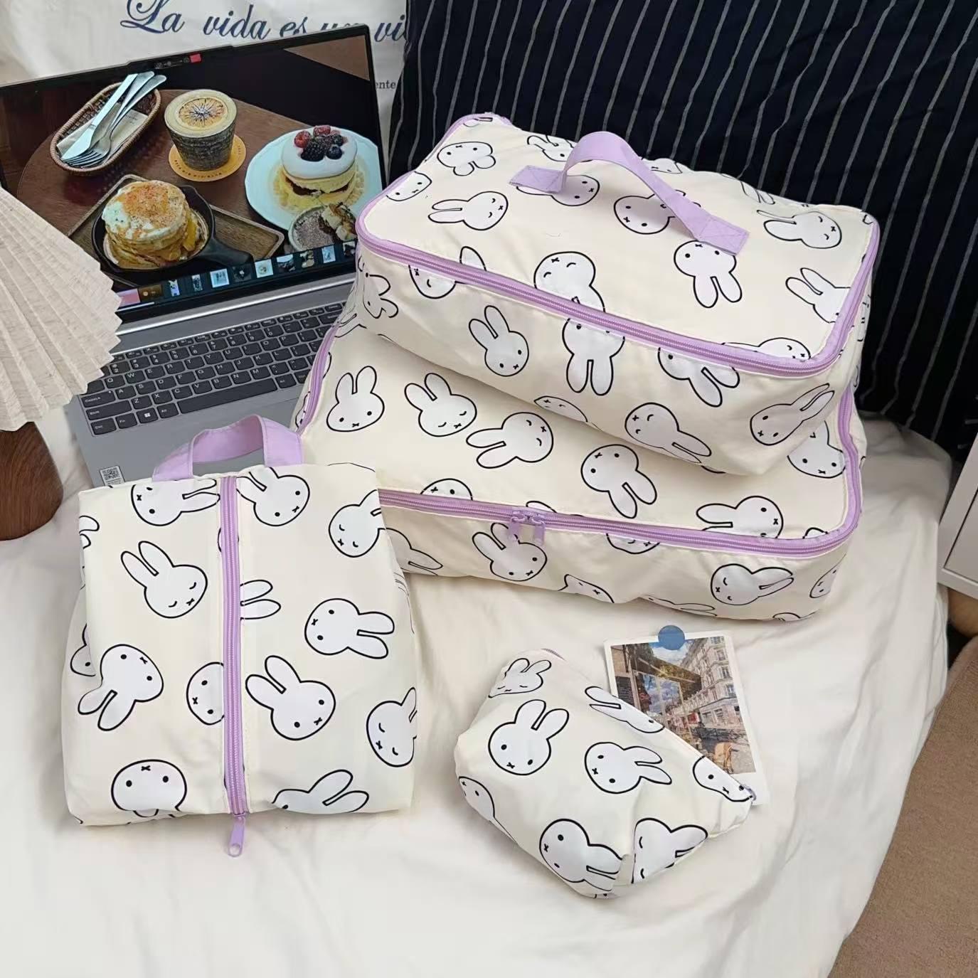 

Японский органайзер для путешествий с принтом полосатой кошки - Портативная упаковочная сумка для чемодана Small