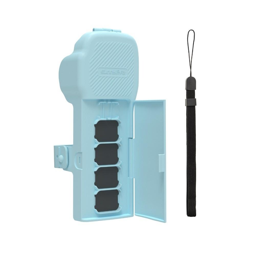 

Quick Release Flip Upper Cover Anti-fall Body Case for DJI Osmo Pocket 3 Action Camera Accessories синий