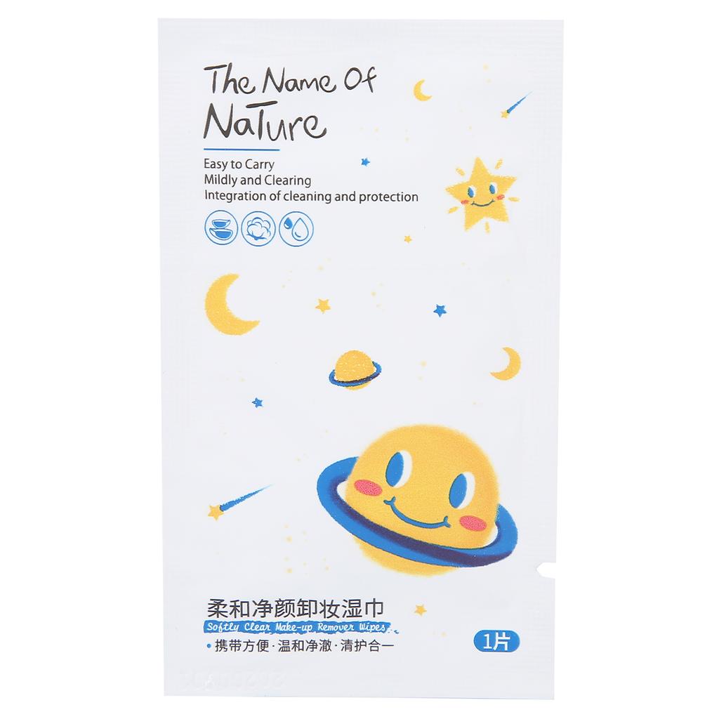 30Pcs Portable Makeup Removal Wipes Soft Gentle Face Cleasing Wipes Cleaning Towelettes