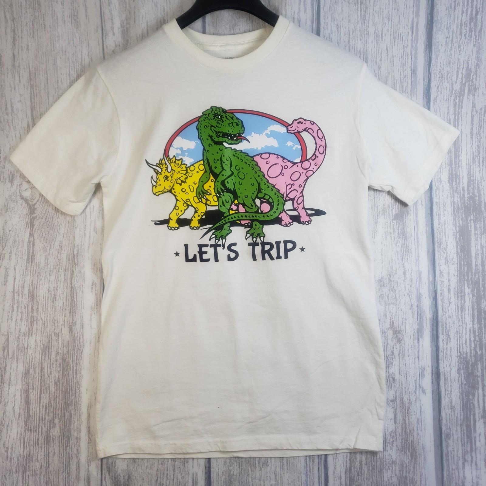 Sturniolo Triplets Let s Trip Dinosaur Funny T- Medium Unisex T-Shirt XXXL