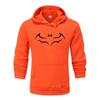 Moda Yarasa Baskılı Erkek Kapüşonlu Sweatshirt Sonbahar Kış Kapüşonlu Eşofman Üstü Günlük Erkek Kapüşonlu Sweatshirt Ceket Sudadera Hombre Kapüşonlu Sweatshirtler Erkek