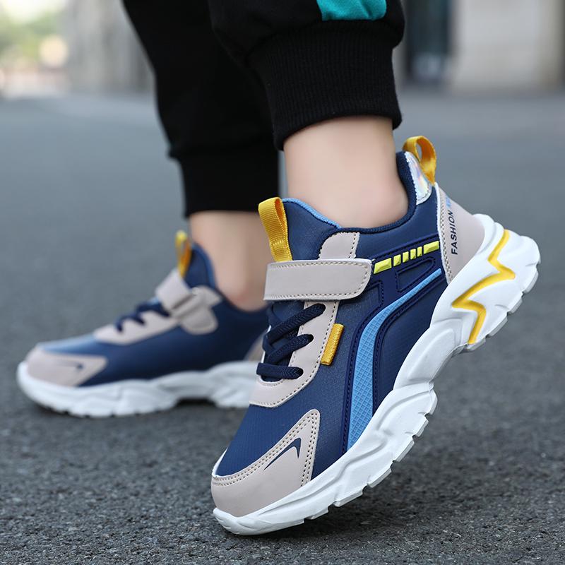 Dziecięce buty na co dzień Unisex lekkie buty studenckie do biegania skórzane buty sportowe dziecięce chłopięce rekreacyjne tenisówki