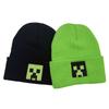Minecraft Embroidered Knit Beanie With Windproof Breathable Material For Winter Wear