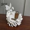Lightweight Storage Dish 3D Printed Fantasy Dragon Ring Tray Gothic Coaster for Keys