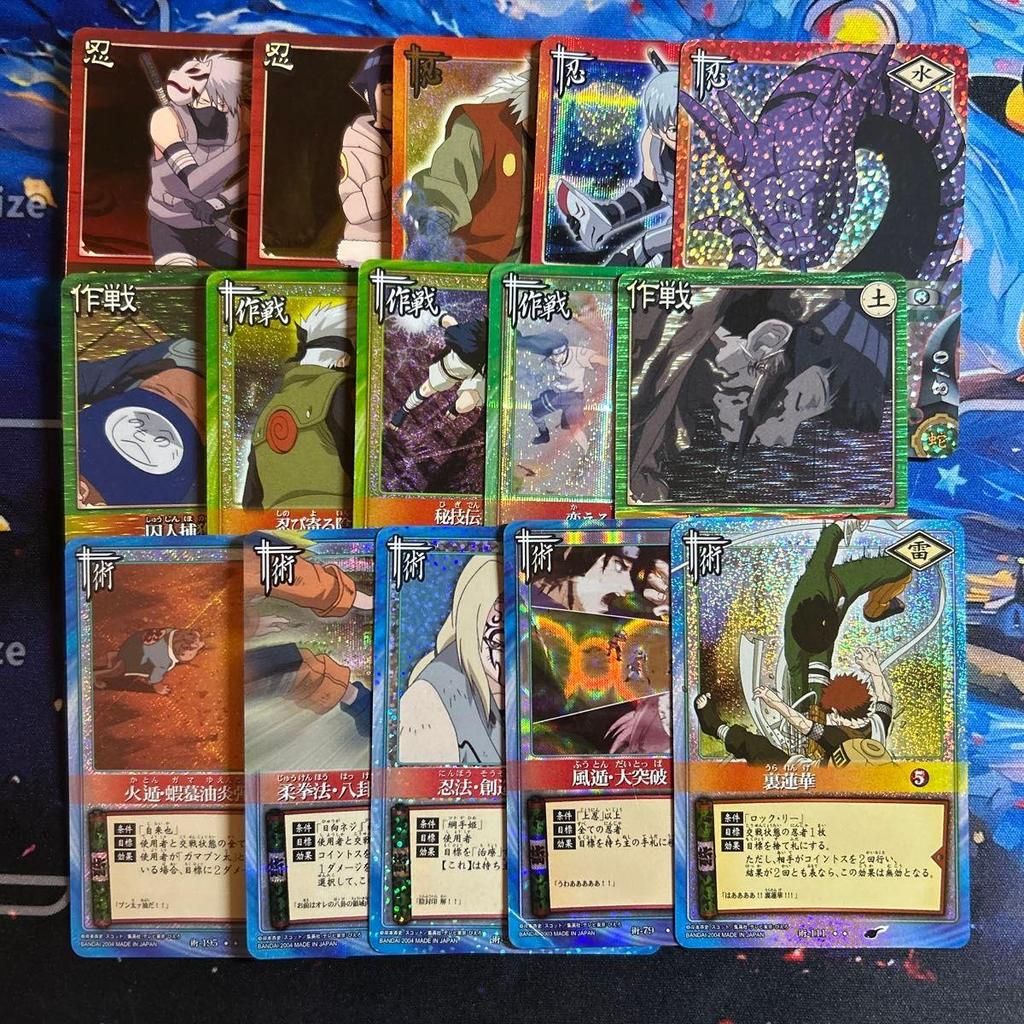 Used NARUTO card game BANDAI