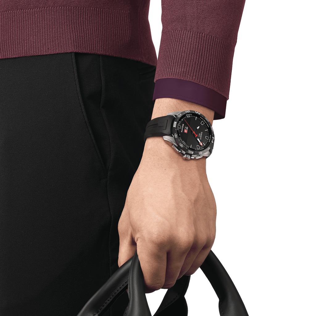 Tissot Orologio da Uomo Moda Quadrante Nero T121.420.47.051.00