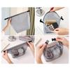 Mesh Travel Toiletry Bag Lightweight Lipstick Makeup Organizer Simple Cosmetic Container  Travel