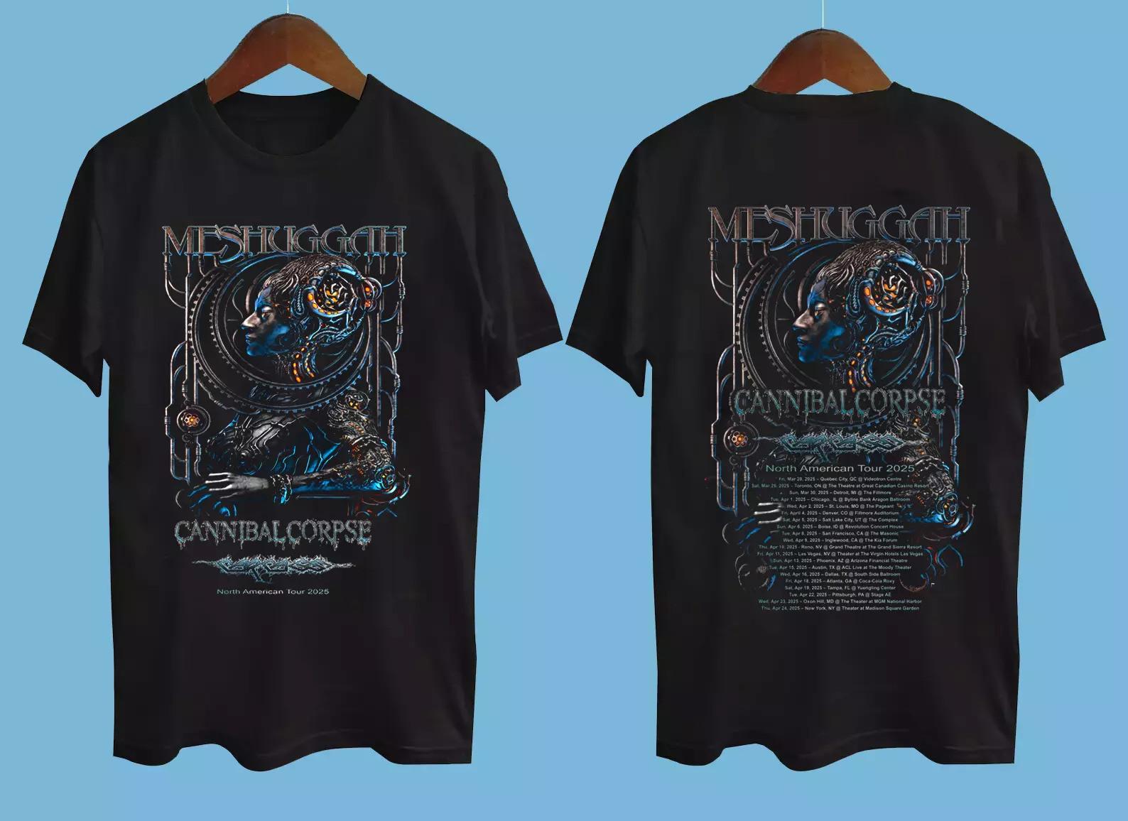 Meshuggah Announce 2026 North American Tour Gift For Fan S to 5XL T-shirt XXXXL