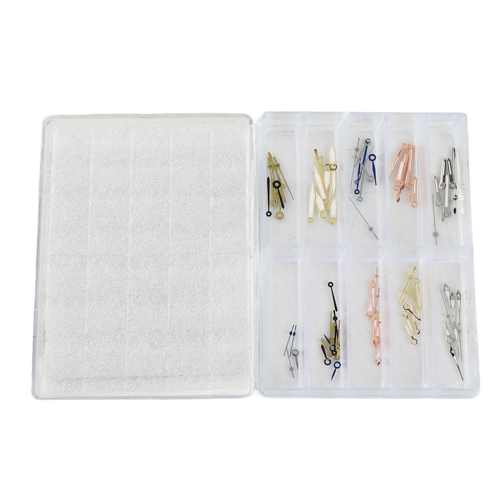 Zeiger Stundenzeiger Minutenzeiger Sekundenzeiger Set Legierung Ersatz Uhrenzeiger Kit für Uhrmacher Reparaturteile