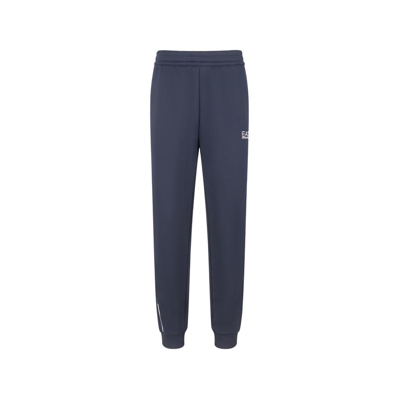 

Emporio Armani EA7 SS25 Logo Printed Tapered Fitness Knit Joggers Men bottoms Navy-Blue 6DPP53-PJ16Z-1562 S