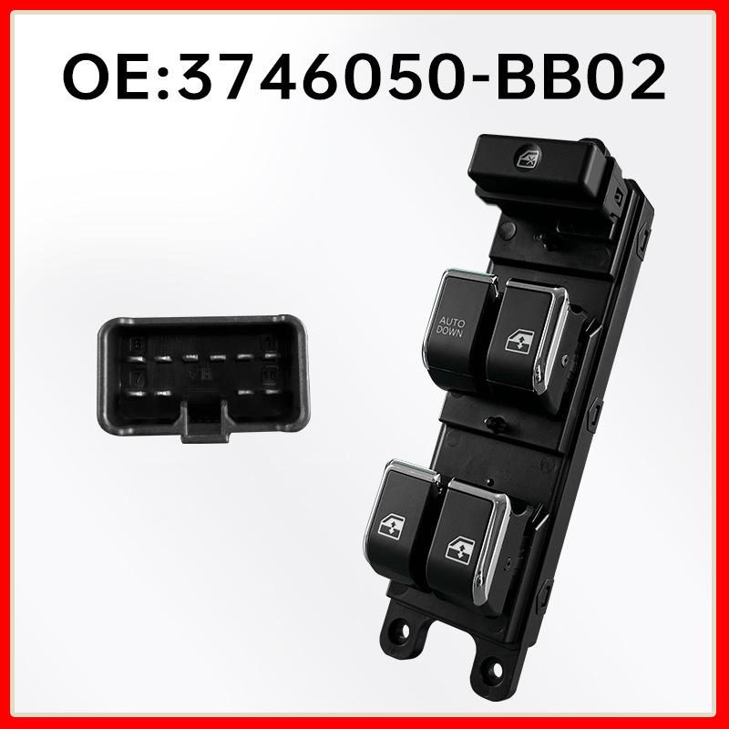3746050-BB02: Silver Trim Driver s Side Window Lift Switch for Changan Oshan A600/CX70