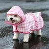 Windproof Waterproof Dog Coat With D-ring Pet Poncho All Weather Dog Rain Cloak  Rainy Day