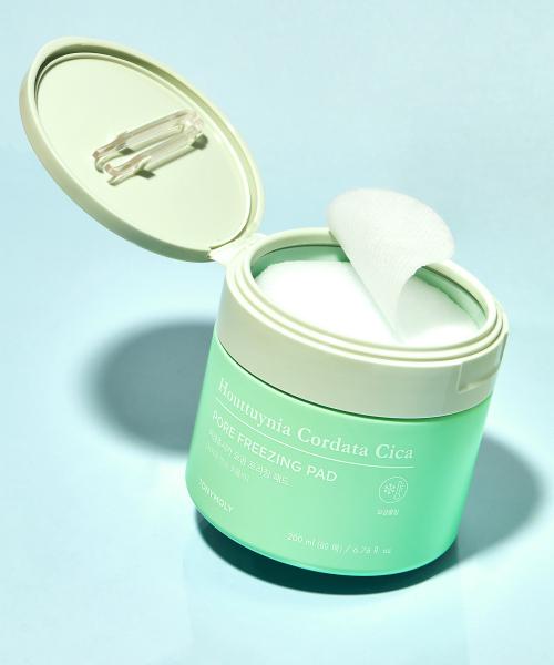 TONYMOLY Eoseongcho Cica Pore Freezing Pad (60 Sheets x 2-Pack) FREE