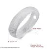 Hot Sale  Sterling  Bangle Bracelets Women Woven Mesh  Bracelet Jewelry Big Promotion