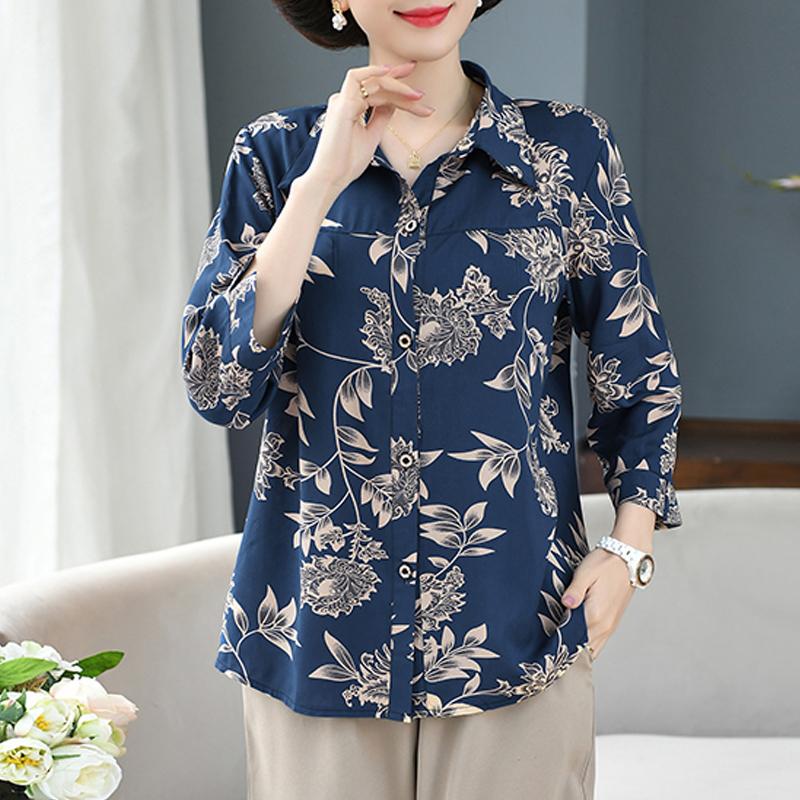 Topuri elegante de dama Vara Marime Plus Casual Camasi cu maneca lunga