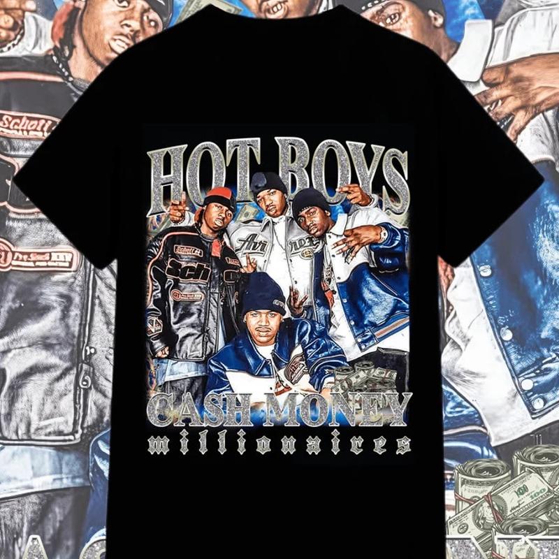 Hot Boys Png Lil Wayne Cash Money Millionaires T Shirt Bootleg Boyz