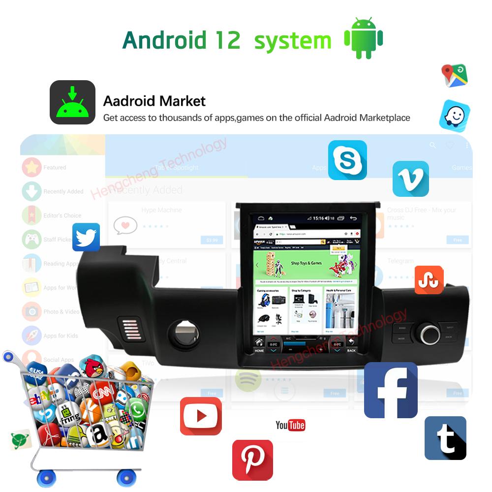 10.4Inch Car Multimedia Video PlayerFor Land Rover Range Sport L320 2010-2013 GPS Navigation Android12 8+128G 8Core CarPlay 4G