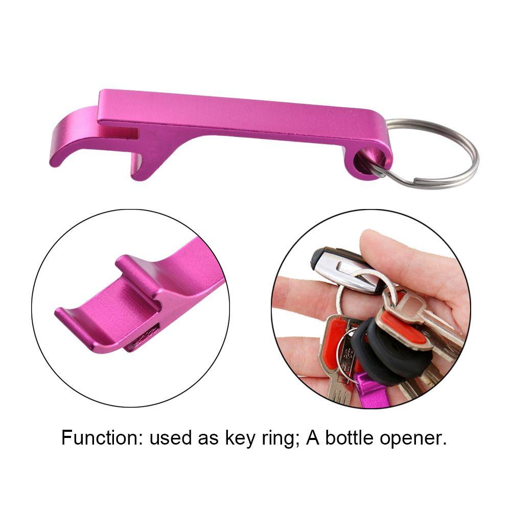 Kitchen Gadgets Keychain Bottle Opener Beer Bottle Opener Party Favor Gifts Wedding Supplies