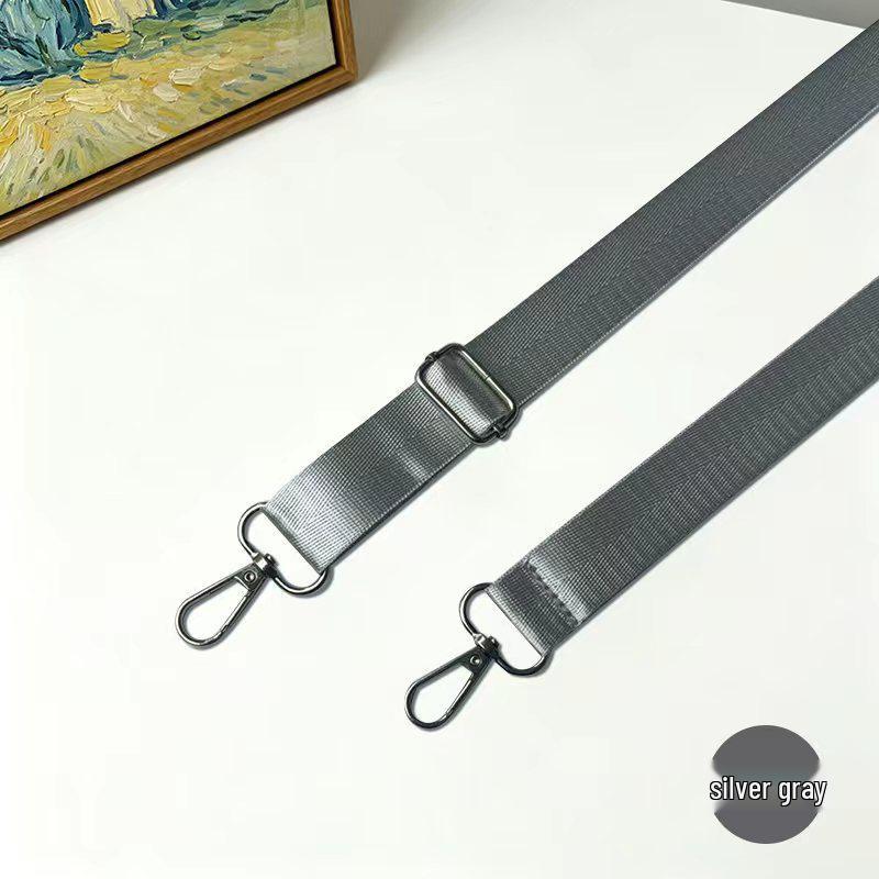 Neuer verstellbarer Crossbody-Schultergurt aus Nylon - Einfarbig, verbreitertes und verdicktes Design