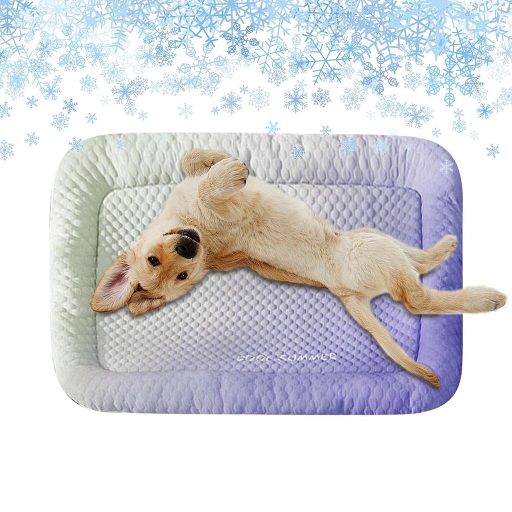 Hunde Kühlmatte Katzen Kühlpad Tragbares Bett Boxen für Welpen Kaninchen Reisen Hamster Katzen Küche Welpen Bequem