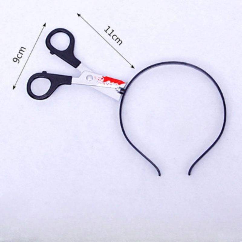 Accesorii Costume Horror Halloween Bentițe Însângerate (Cuțit/Seringă/Foarfece însângerate) Accesorii amuzante pentru cap