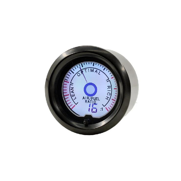 Dragon 52mm 2" Auto Car Air Fuel Ratio Gauge LCD Digital Display 7 Colors Light Narrowband Oxygen O2 Sensor Meter